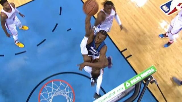  唐斯两双森林狼加时险胜雷霆队